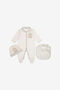 JU Set Mit Schillerndem Monogramm RC Platinum Gold SJT842-JD001
