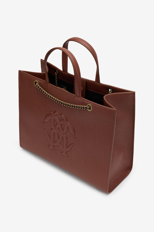 RC Brown Leather Monogram RC Shoulder Bag RC Brown Leather Monogram RC Shoulder Bag BRUCIATO ROB00K-PZ098