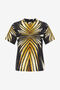 RC T-shirt with Ray of Gold print RC T-shirt with Ray of Gold print Gold RWT61A-3PI12