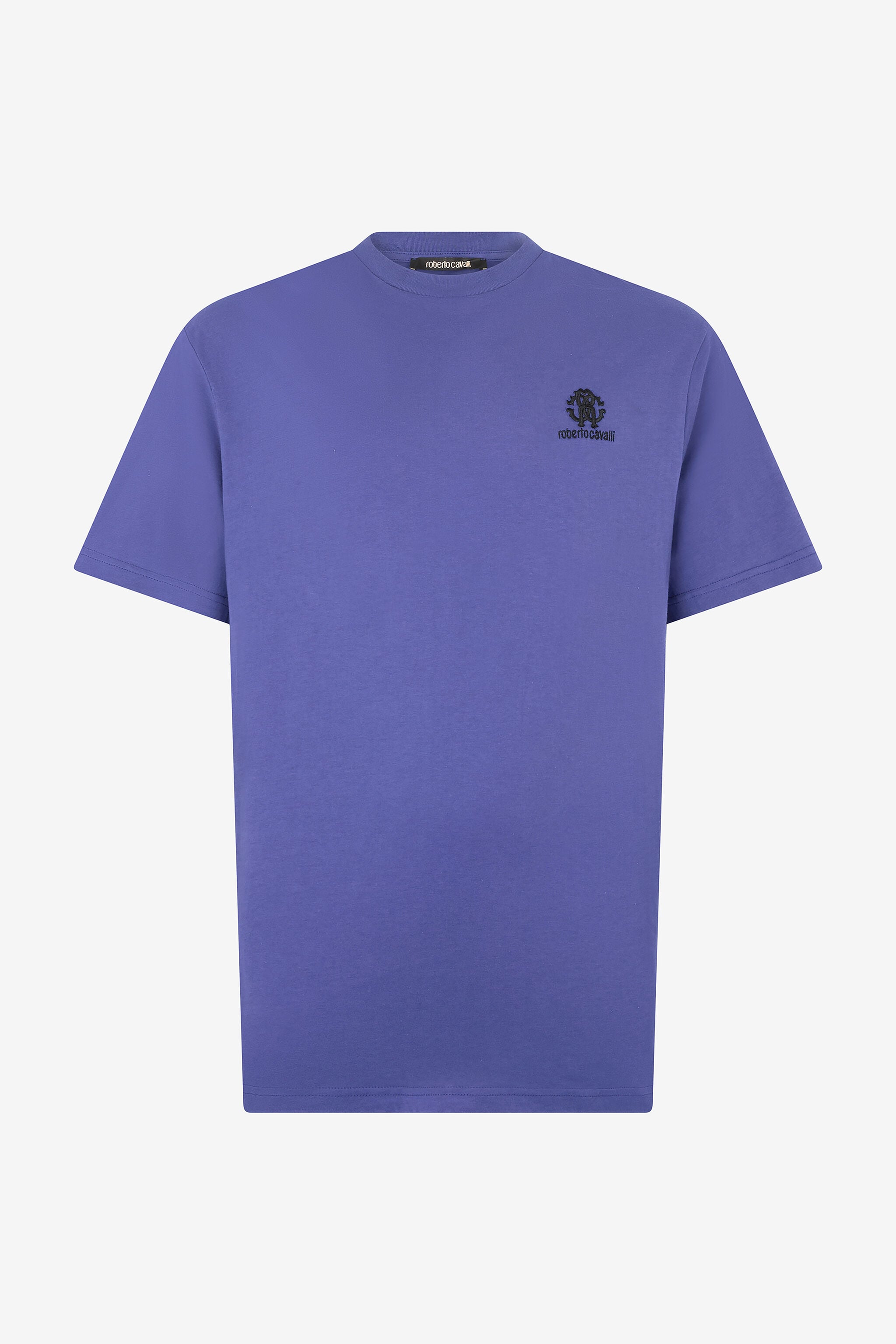 RC T-Shirt Mit Stickerei In Form Des Monogramms RC Und Logo RC T-Shirt Mit Stickerei In Form Des Monogramms RC Und Logo Navy POT60A-JD060