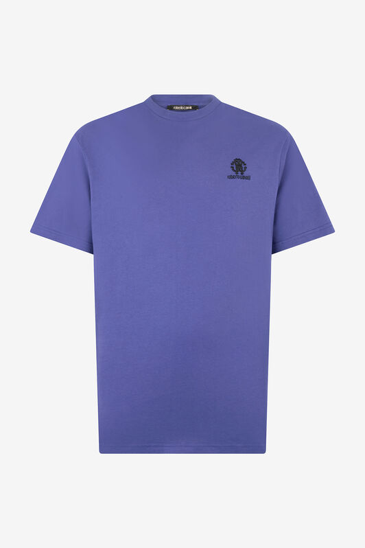 RC T-Shirt Mit Stickerei In Form Des Monogramms RC Und Logo RC T-Shirt Mit Stickerei In Form Des Monogramms RC Und Logo Navy POT60A-JD060