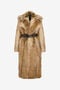 RC Manteau marron en fausse fourrure RC Manteau marron en fausse fourrure MARRONE VKT505-FT028
