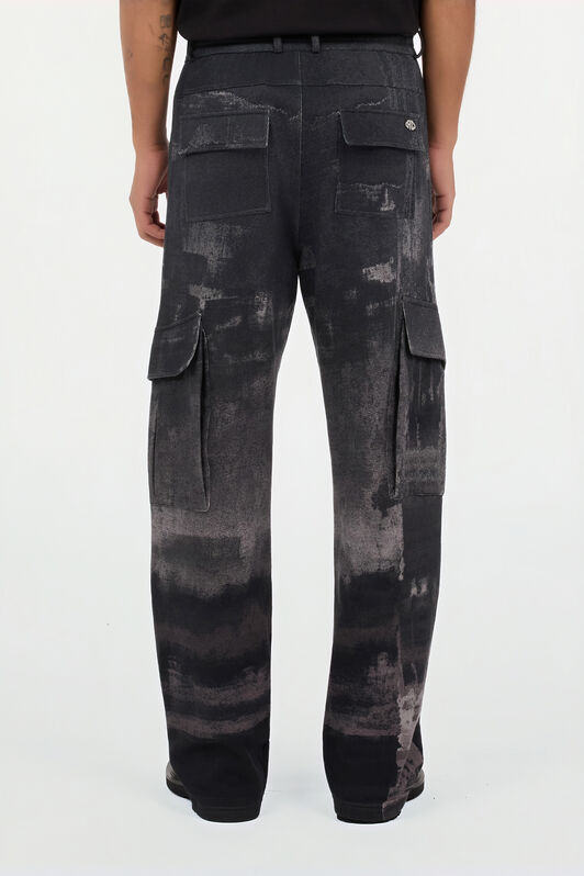 RC Mélange Grey Pants with Washed Effect RC Mélange Grey Pants with Washed Effect GREY MELANGE VNT25C-FOP69