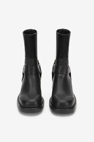 JC Boots with Logo Detail BLACK VFS127-VF655