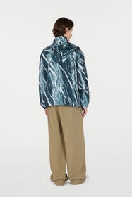RC Marble-Print Bomber Jacket Dark blue URT461-5RN22