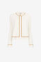 RC Logo-Embroidered Cardigan RC Logo-Embroidered Cardigan Ivory OKM612-MR001