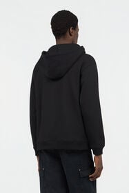RC Sudadera Con Capucha Negra Con Bordado Tigre BLACK WNT69A-CF057