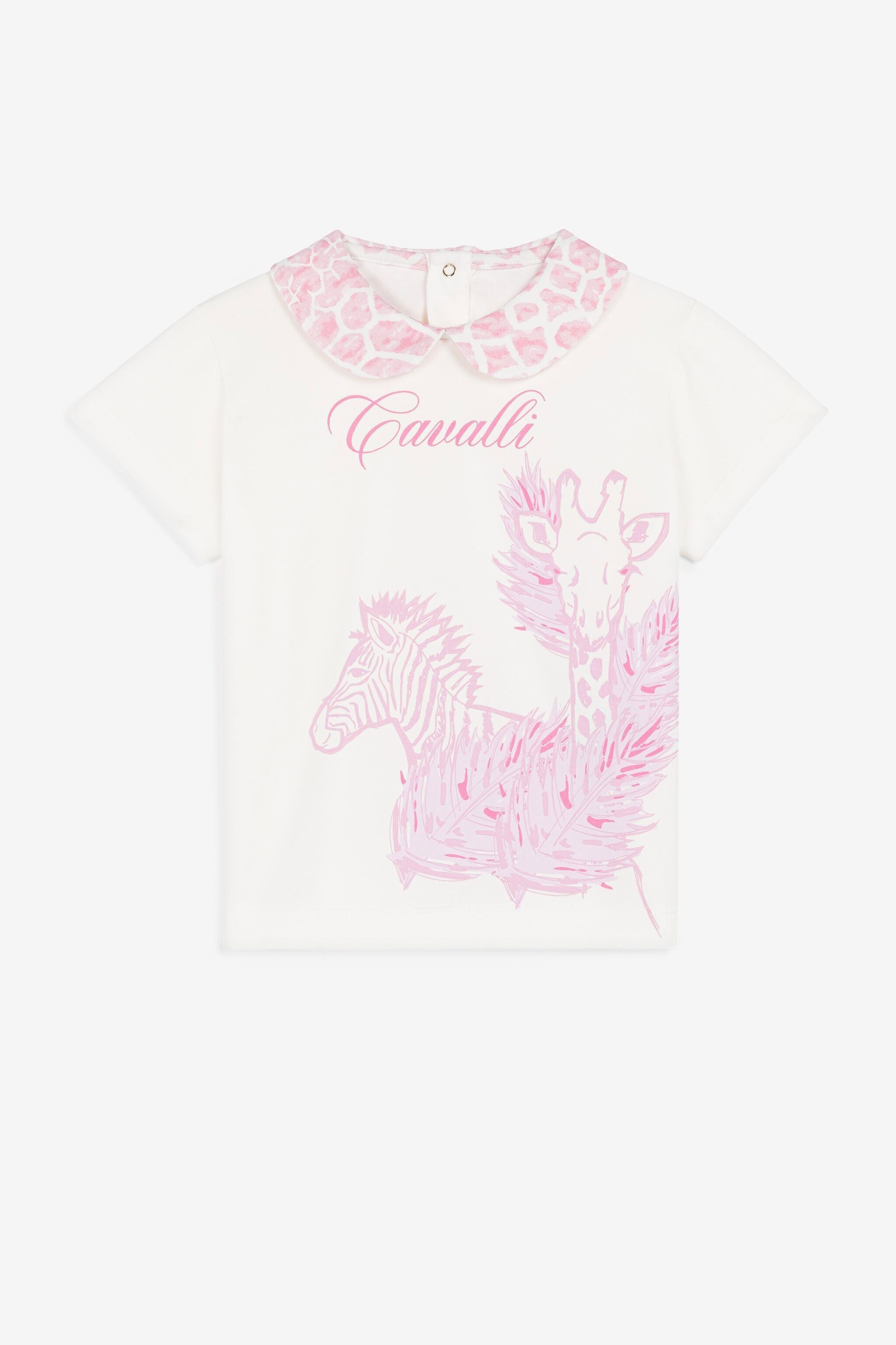 JU Zebra And Giraffe-Print Top JU Zebra And Giraffe-Print Top BABY ROSE PJT601-JV025