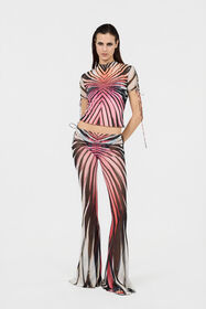 RC Ray Of Paradise Print Trousers CORAL XKT204-6HM33