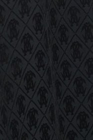 RC Silk Blend Shirt with Monogram RC Black VKT704-RK010