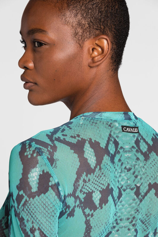 RC Rock Python-Print Top Light blue PKT60J-RSE38
