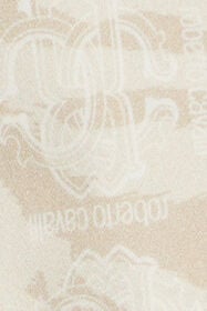 JU Shorts With Tiger Skin Print Ivory UJT25F-6SO44