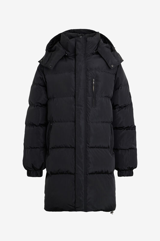 RC Long black down jacket with hood RC Long black down jacket with hood BLACK ROT80F-FY035