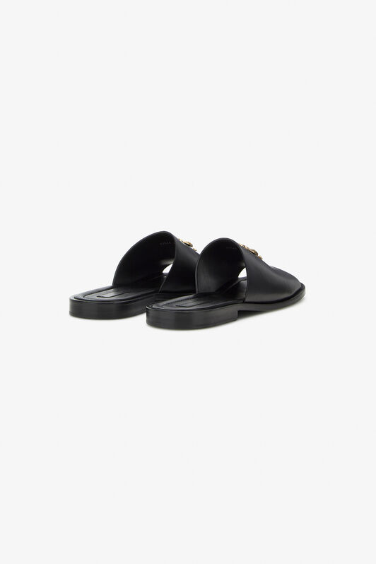 RC Sandals with Monogram RC RC Sandals with Monogram RC Black SRS053-PZA90