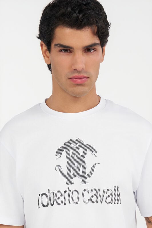 RC White T-Shirt with Monogram RC RC White T-Shirt with Monogram RC WHITE QOT60D-JD060