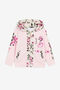 JU Hoodie mit Blumenmuster JU Hoodie mit Blumenmuster Rosa OJT967-ISA2J