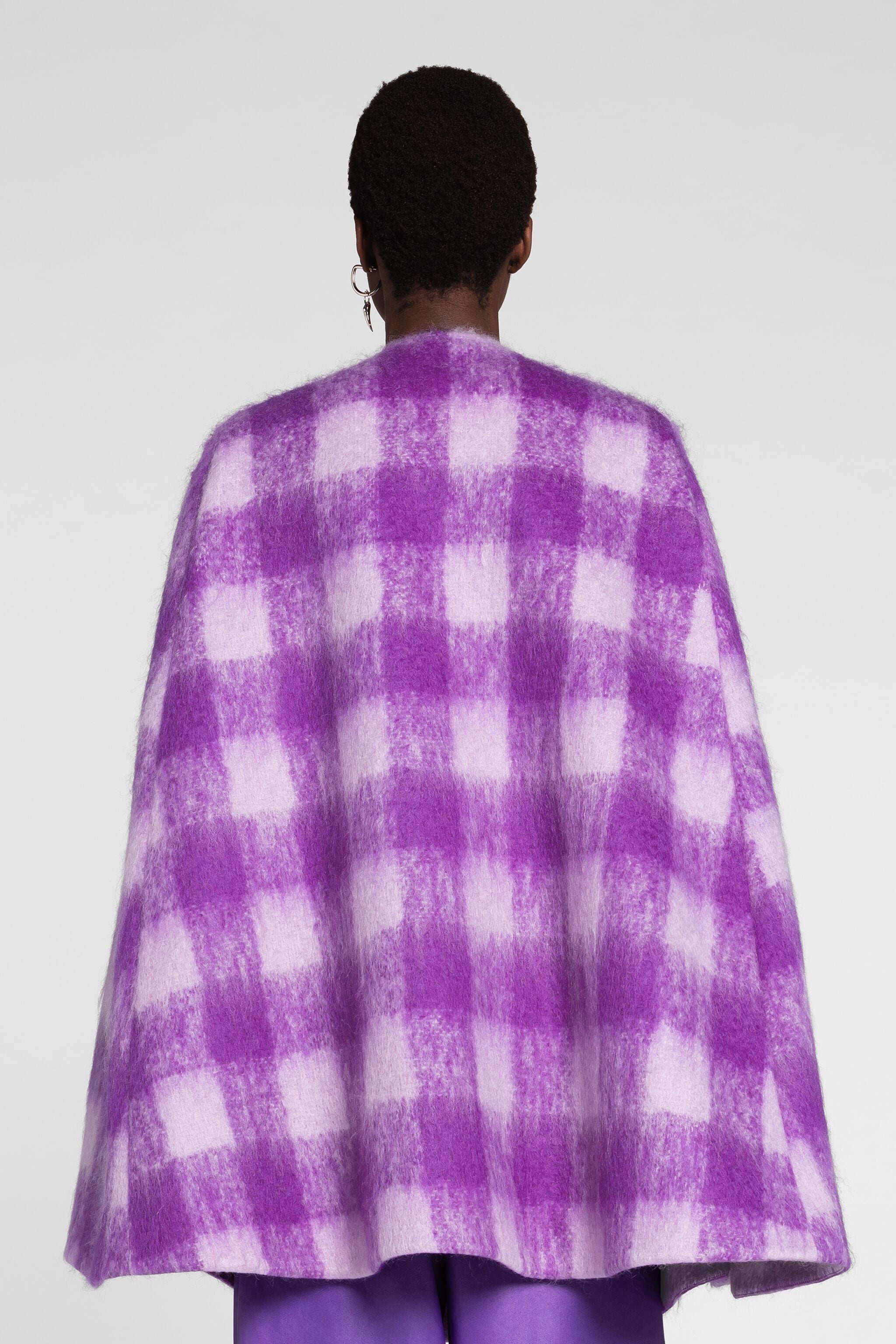 RC Tartan Cape RC Tartan Cape PURPLE PQT506-WC006