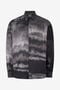 RC Chemise En Soie Effet Dégradé Usé Noir VNT714-SZP69