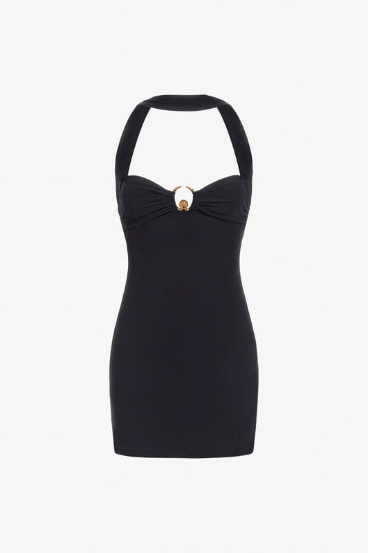RC Black Dress Mini Halter Neck RC Black Dress Mini Halter Neck Black TKT10H-LL006