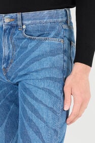 RC Jeans in patterned denim Blue TRJ215-VT001