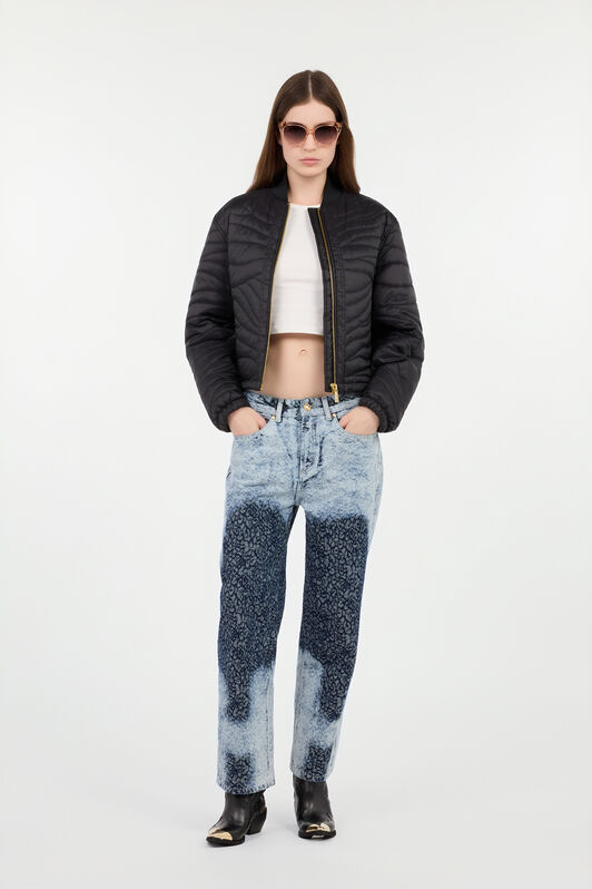 JC Straight Wide Leg Trousers Blue Washed Denim JC Straight Wide Leg Trousers Blue Washed Denim INDIGO VFJ050-VF259