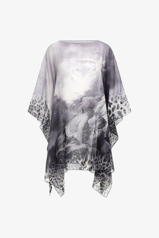 RC Wild Leda scarf RC Wild Leda scarf Black/White SYI00J-2NL82