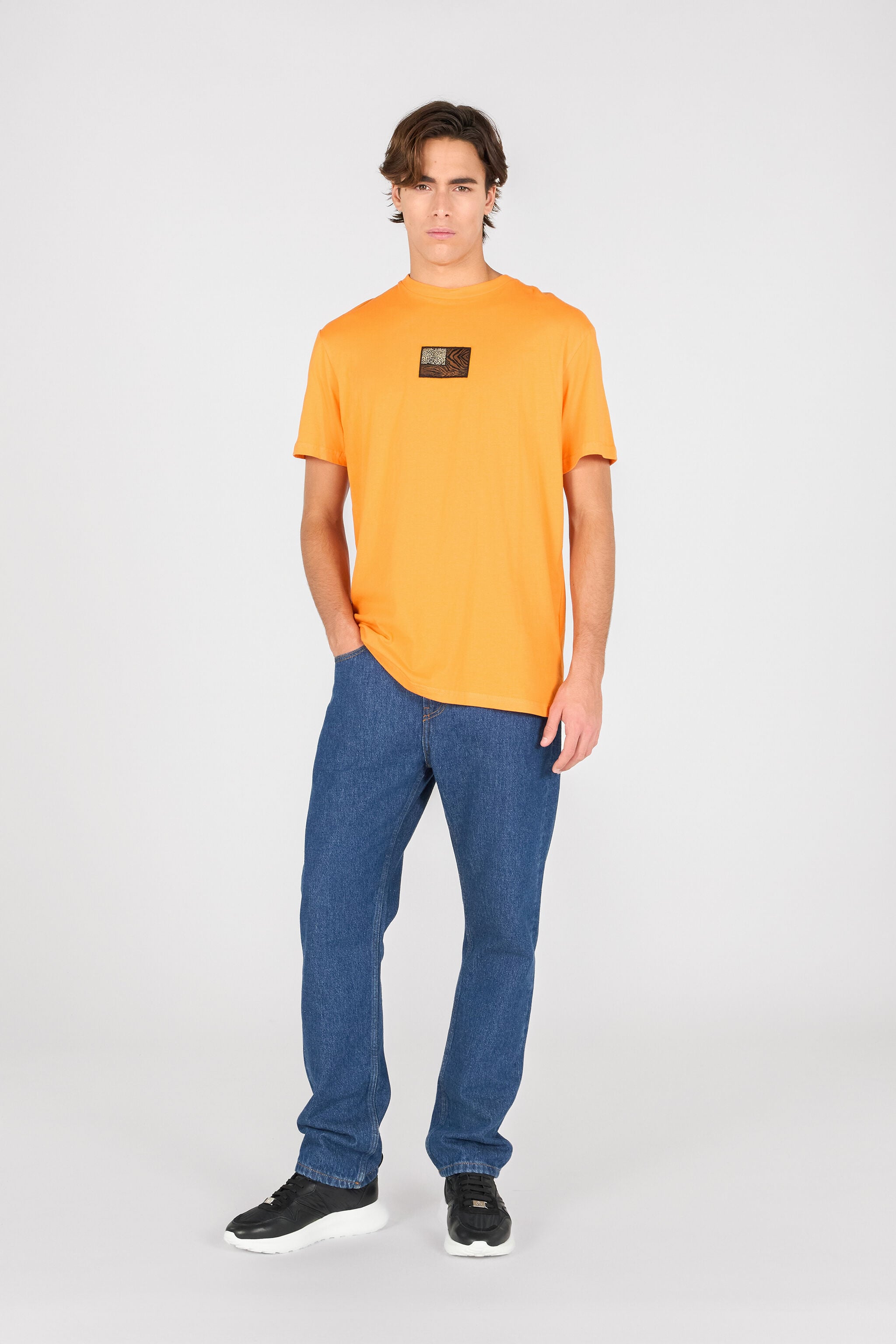 RC Animal print T-shirt RC Animal print T-shirt ORANGE OOT60K-JD060