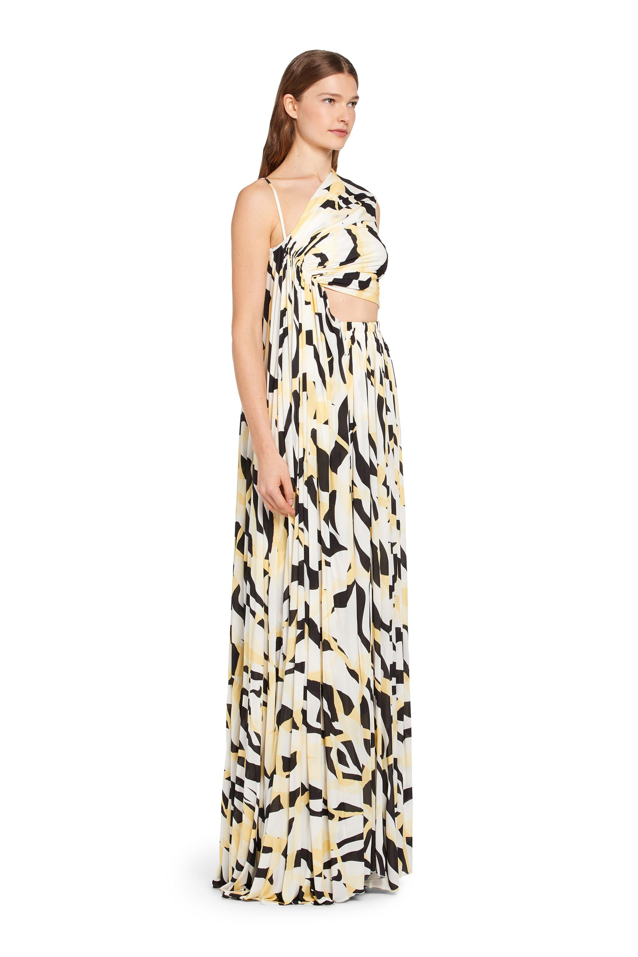 RC Kleid mit Macro Tiger Twiga Print RC Kleid mit Macro Tiger Twiga Print PALE ARAGONITE/BLACK IWT118-7HR38