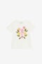 JU T-Shirt With Floral Print JU T-Shirt With Floral Print White UJT62G-JD001