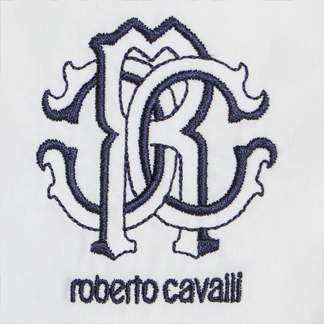 JU Shirt With RC Monogram And Logo OPTICAL WHITE UJT703-CH004