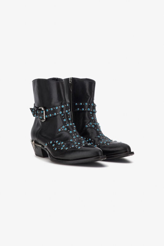 RC Cowboy boots RC Cowboy boots Black RRS040-PZA96