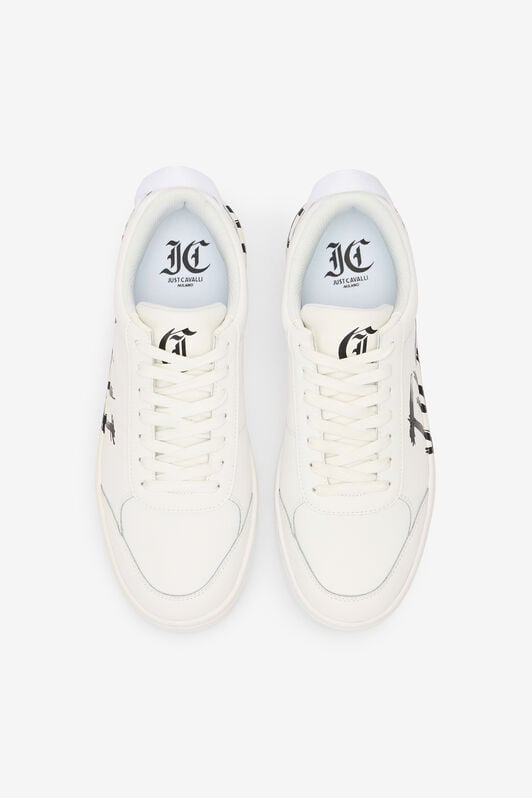 JC Zapatillas Con Logotipo Grafiti JC Zapatillas Con Logotipo Grafiti Blanco UFS022-UF297