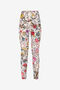RC Leggings con Stampa Florentine Flowers BEIGE WQT23A-LNR29