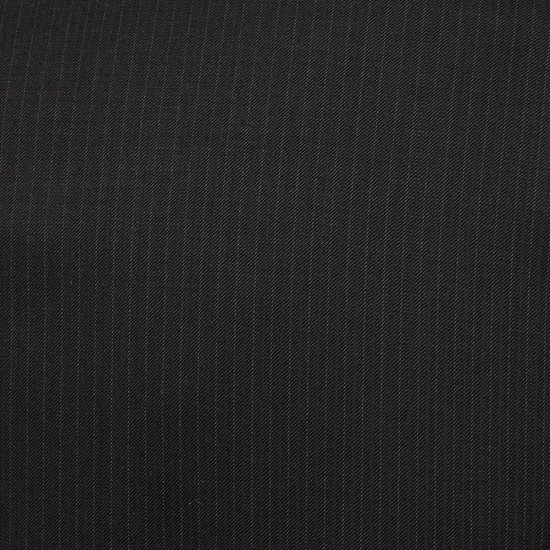 RC Black Pinstripe Double-Breasted Wool Suit RC Black Pinstripe Double-Breasted Wool Suit BLACK/DARK GREY QOT40K-FEO02
