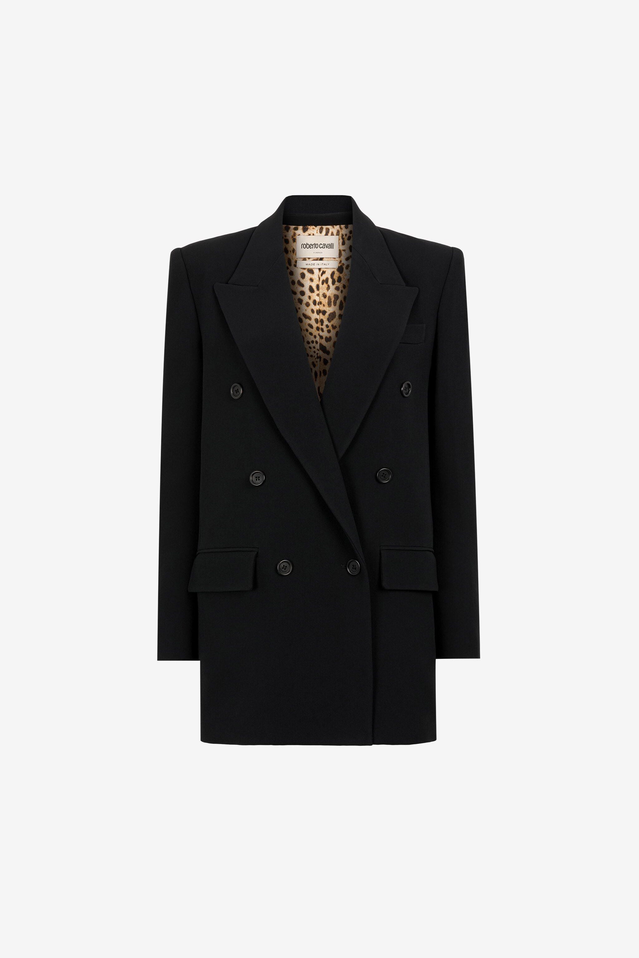 RC Double-Breasted Blazer RC Double-Breasted Blazer Black PWT402-HR005