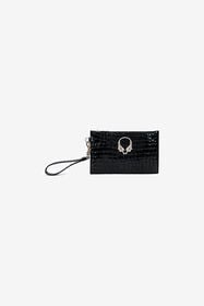 RC Pouch Roar In Pelle  BLACK WKA008-PZE04