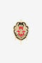 RC RC Monogram Crest Earring RC RC Monogram Crest Earring ORO/NERO/CRY PKG002-AM053
