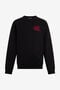 JC Sweat-shirt col rond avec logo brodé JC Sweat-shirt col rond avec logo brodé BLACK VFT097-VF141