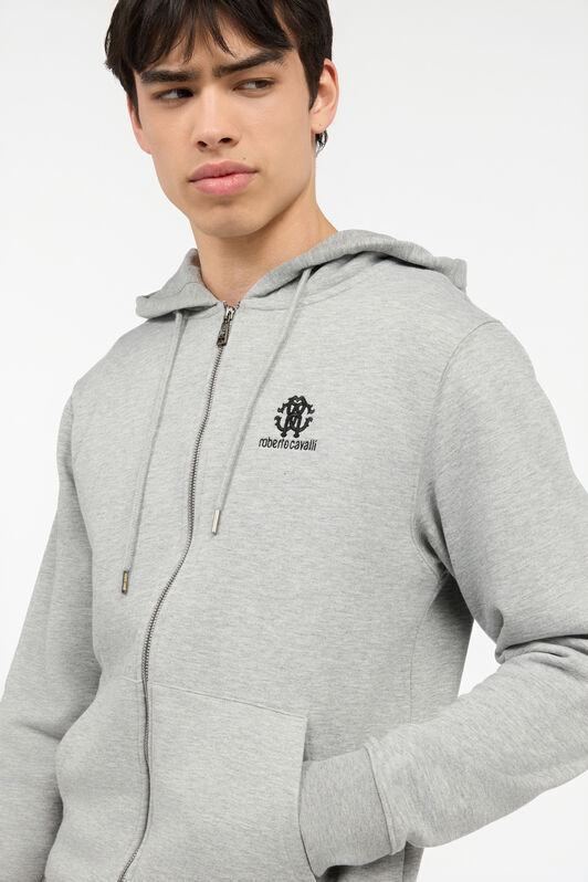 RC Grey Hoodie with Zip GREY POT69A-CF052
