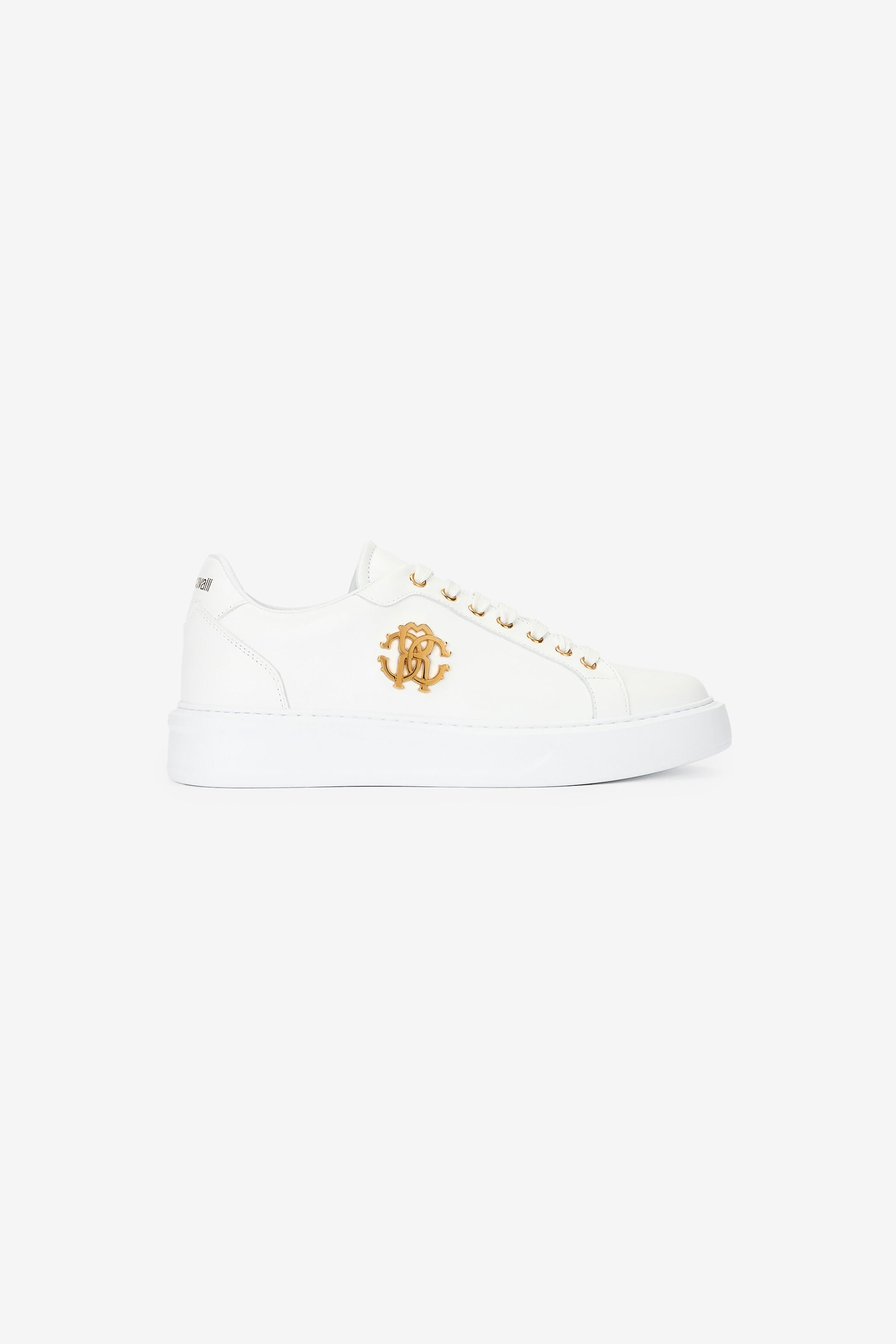 RC White Sneaker With Monogram RC RC White Sneaker With Monogram RC WHITE/WHITE OOS01D-PZ085