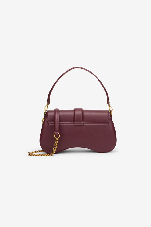 JC Sac porté épaule avec détail serpent JC Sac porté épaule avec détail serpent CORDOVAN XFB005-XF441