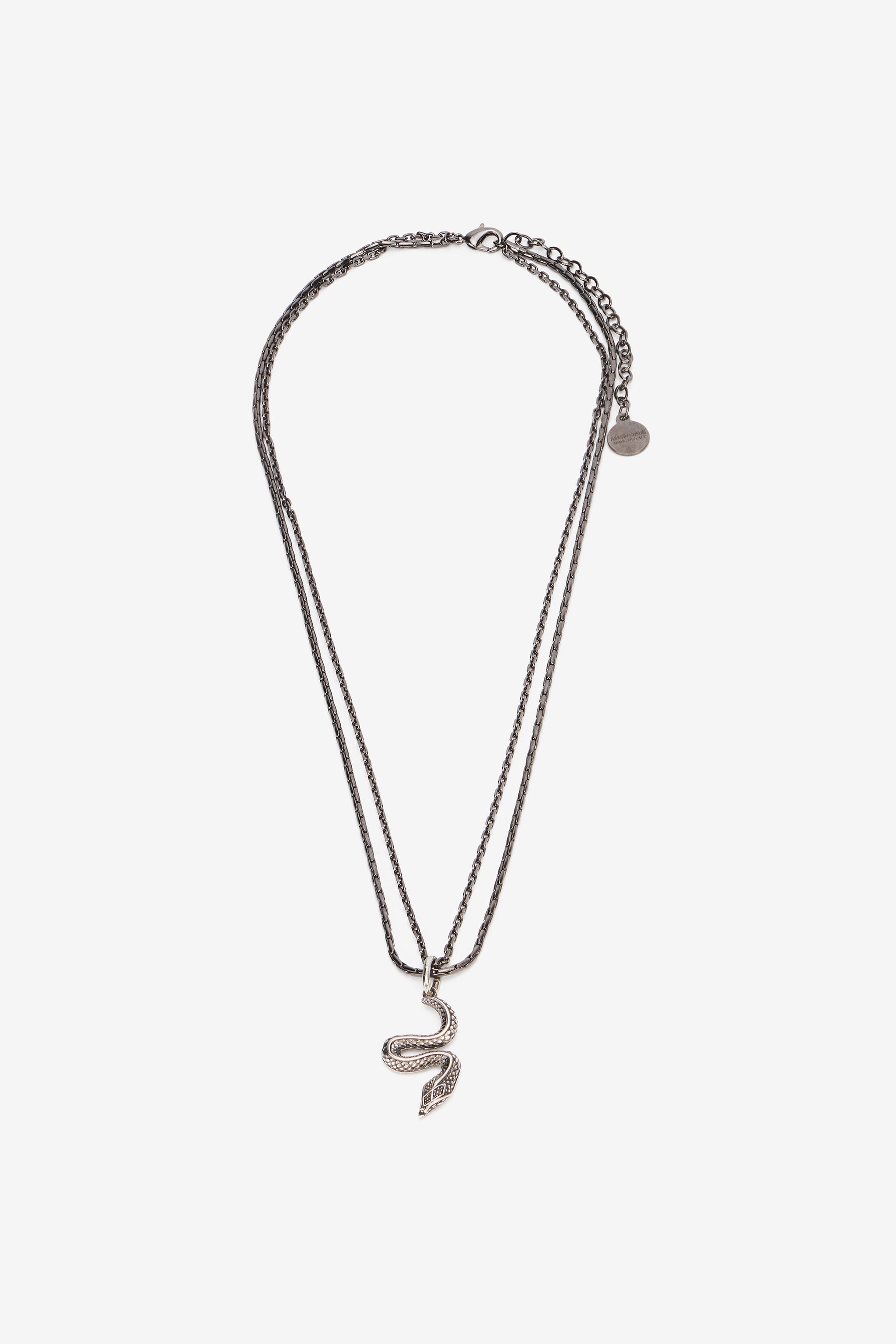 RC Serpentine Necklace RC Serpentine Necklace PALLADIUM OLD XNG002-AM258