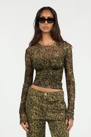 JC Leopard Print T-Shirt VERDE 185 VFT214-VF337