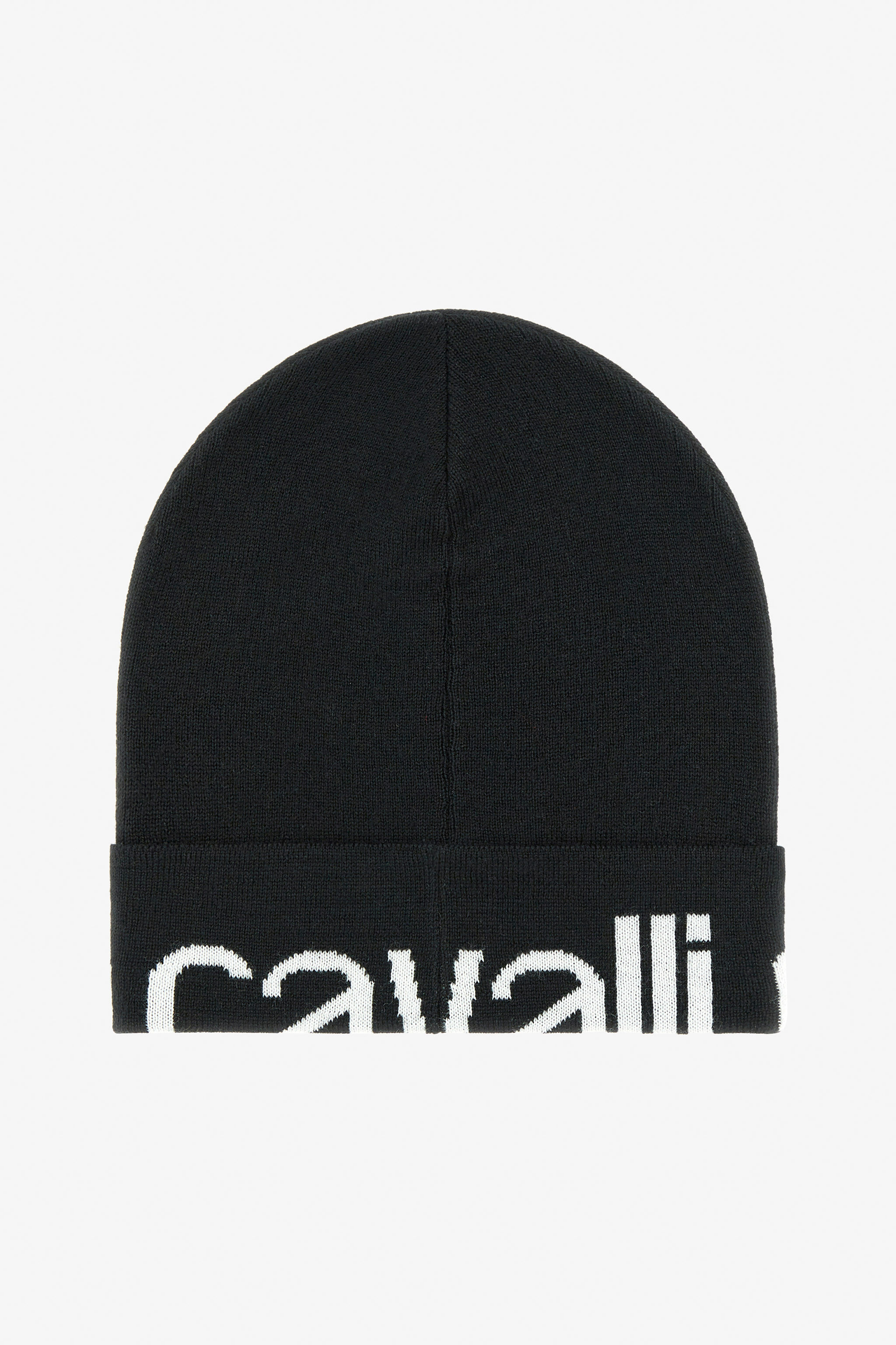 RC Wool Blend Beanie with Logo Black TALR12-IR029