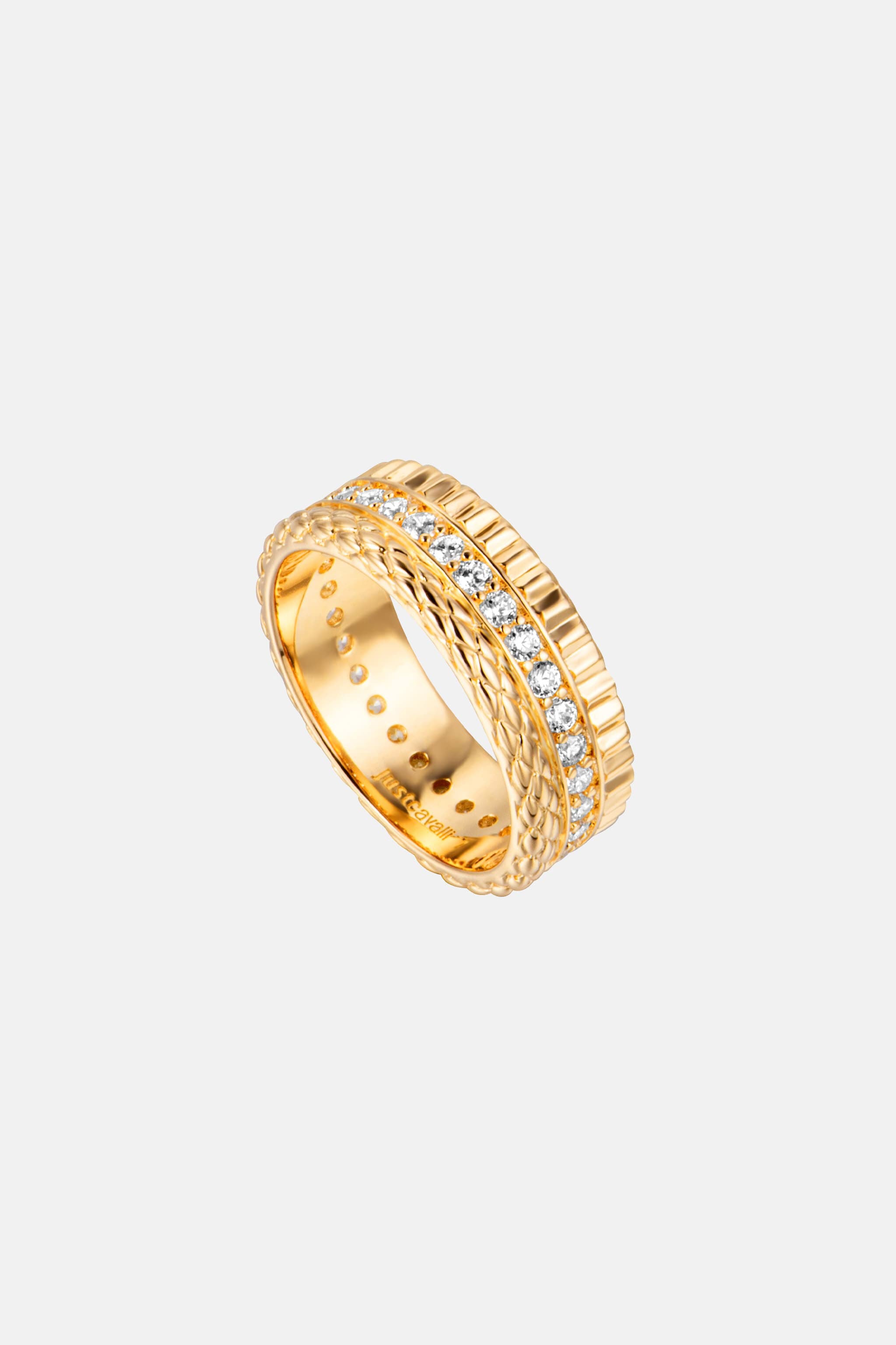 JC Just Cavalli Ring JC Just Cavalli Ring Gold RALT52-IT052