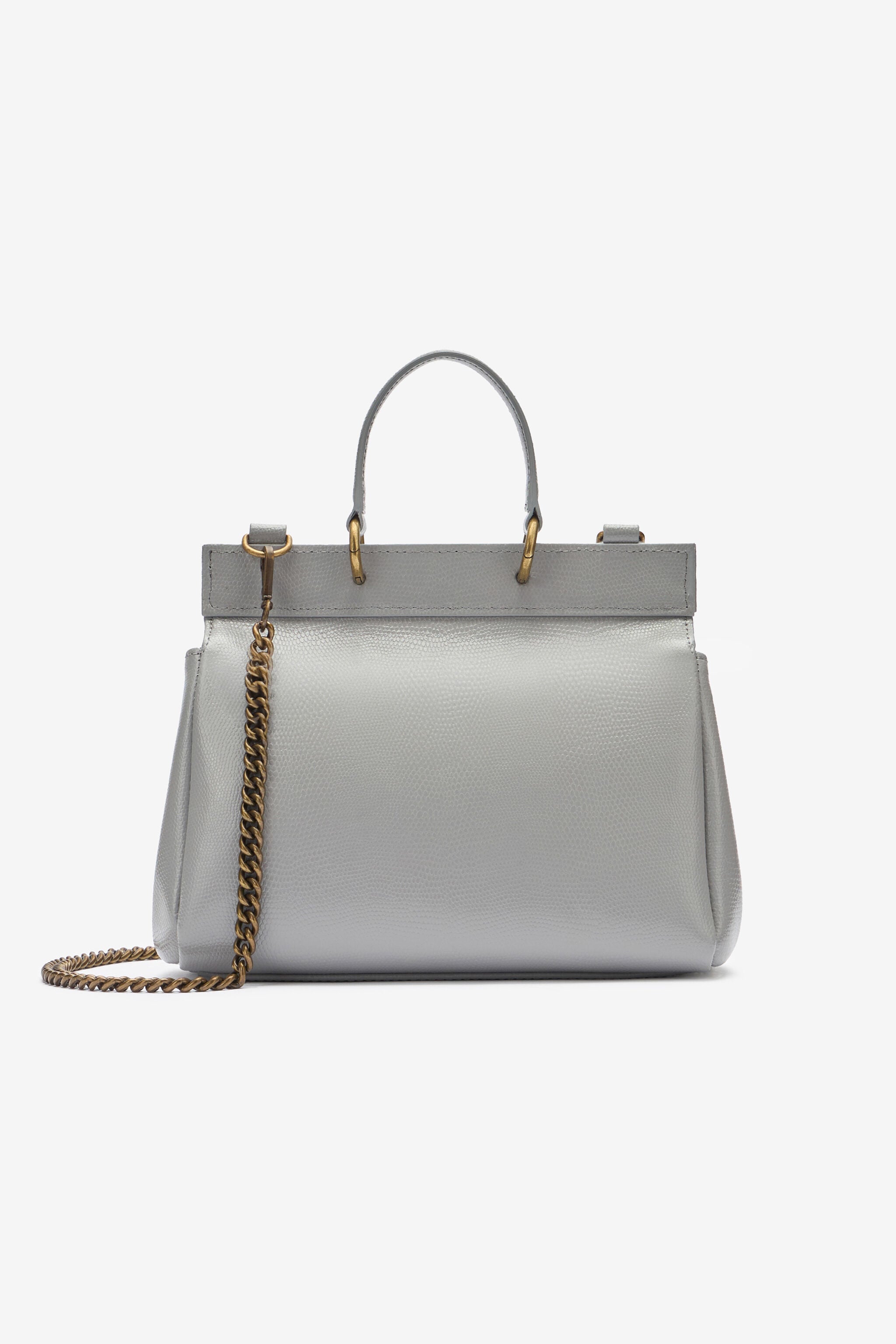 RC Handbag with Monogram RC RC Handbag with Monogram RC Gray OOB00A-PZ015