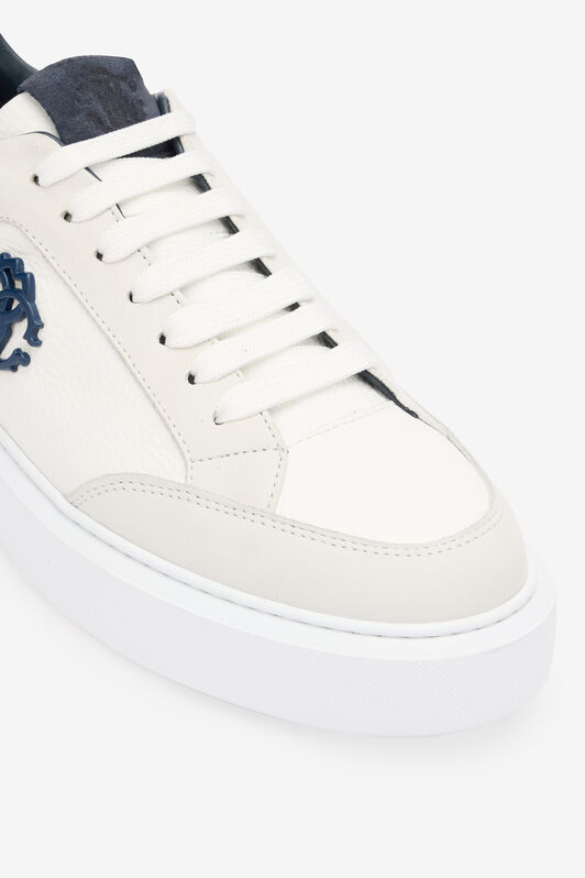RC Sneakers Avec Monogramme RC WHITE/BLUE POS00F-PZ085