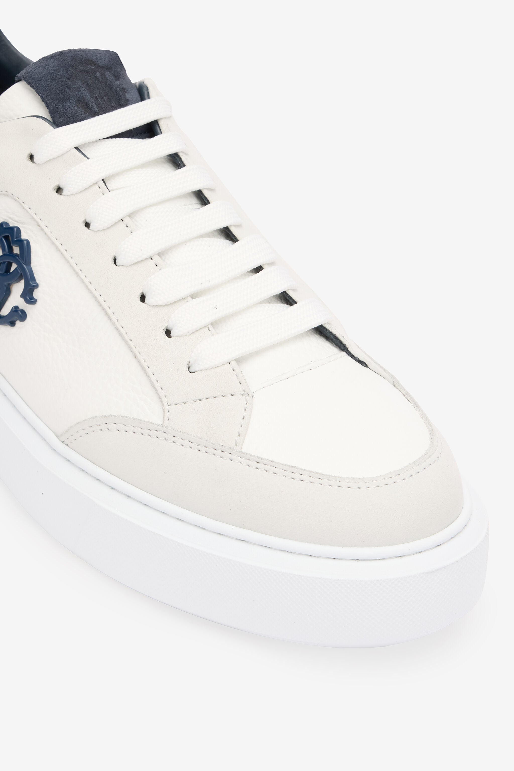 RC Sneakers Avec Monogramme RC WHITE/BLUE POS00F-PZ085