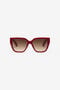 RC Sonnenbrille mit breiter und femininer Vorderseite RC Sonnenbrille mit breiter und femininer Vorderseite SHINY FULL RED UALD16-ID211