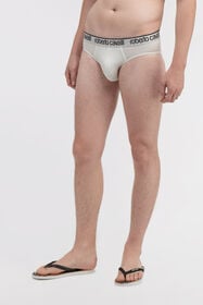 RC Slip con logo Roberto Cavalli Blanco TRO01A-JJ016